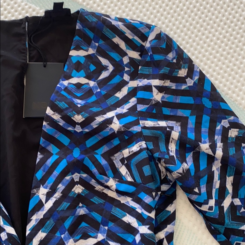 NBD x REVOLVE Mirage Dress in Turquoise Geo - Picture 9 of 11